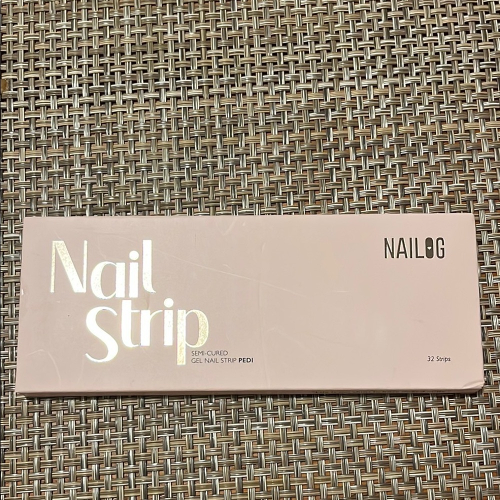 Semi-Cured Gel Nail Strips - pedi